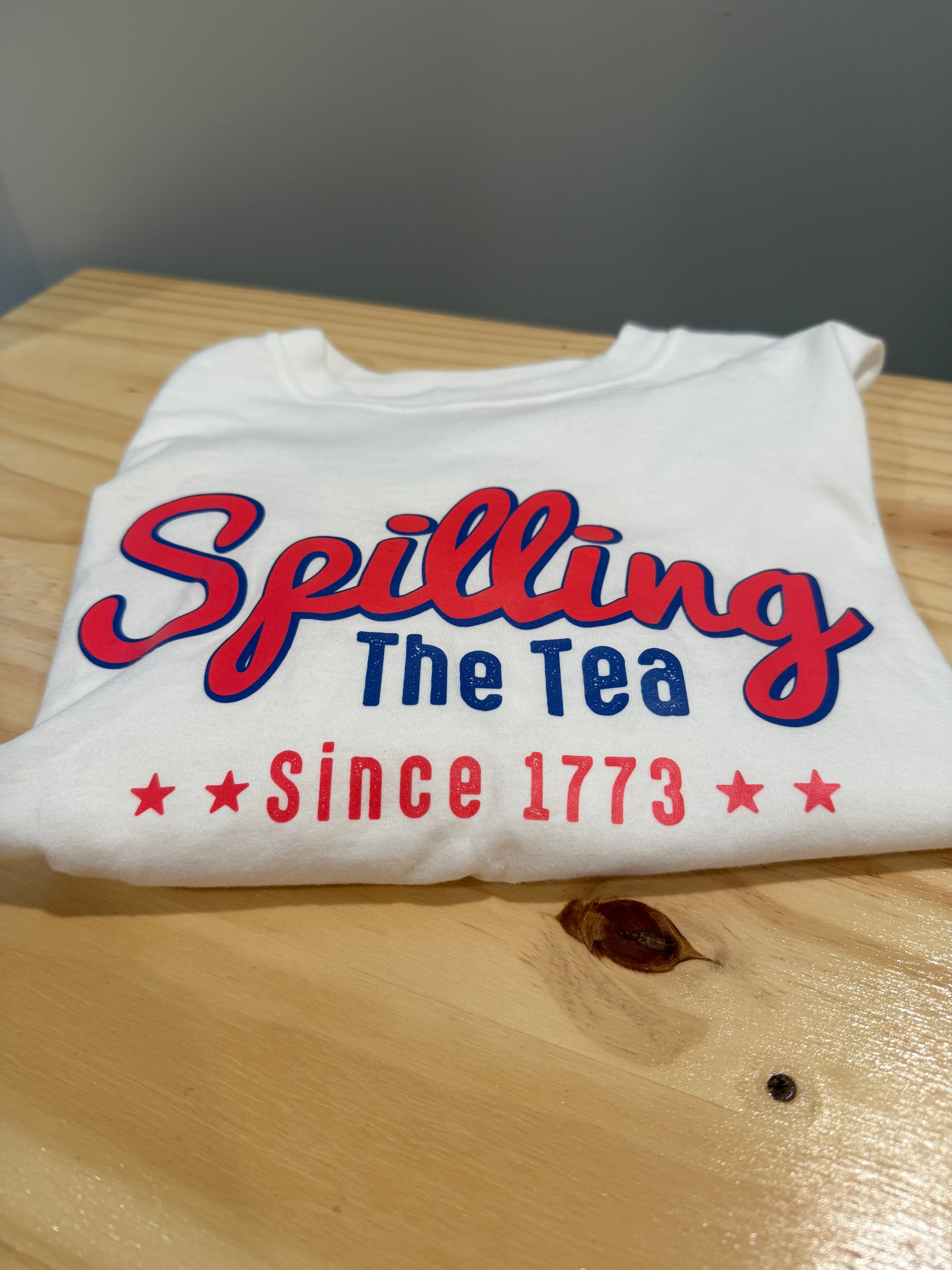 Spilling The Tea Graphic Tee