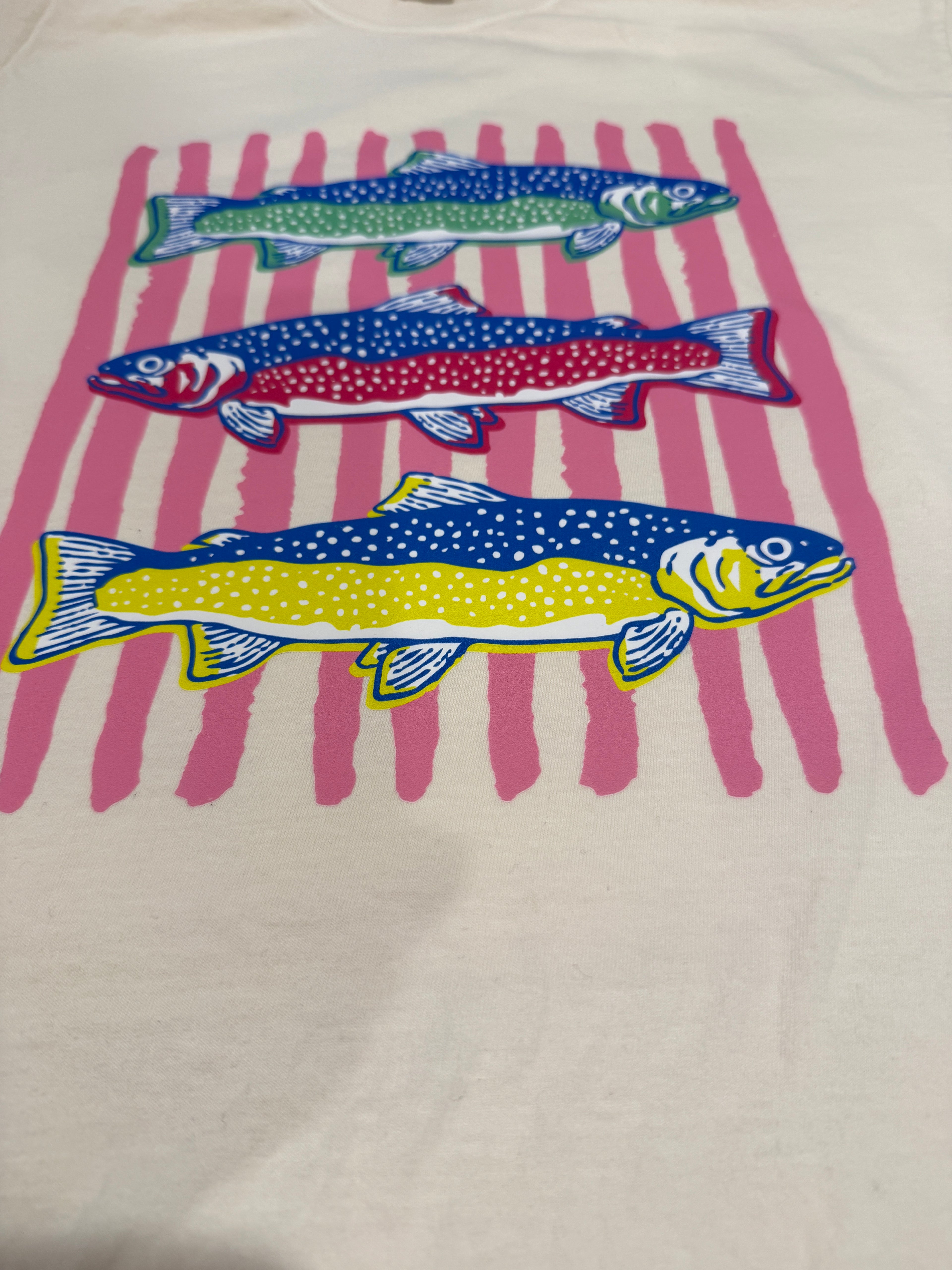 Preppy Fish Trio Graphic Tee