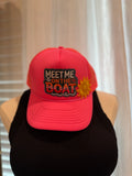 Meet Me on the Boat Trucker Hat