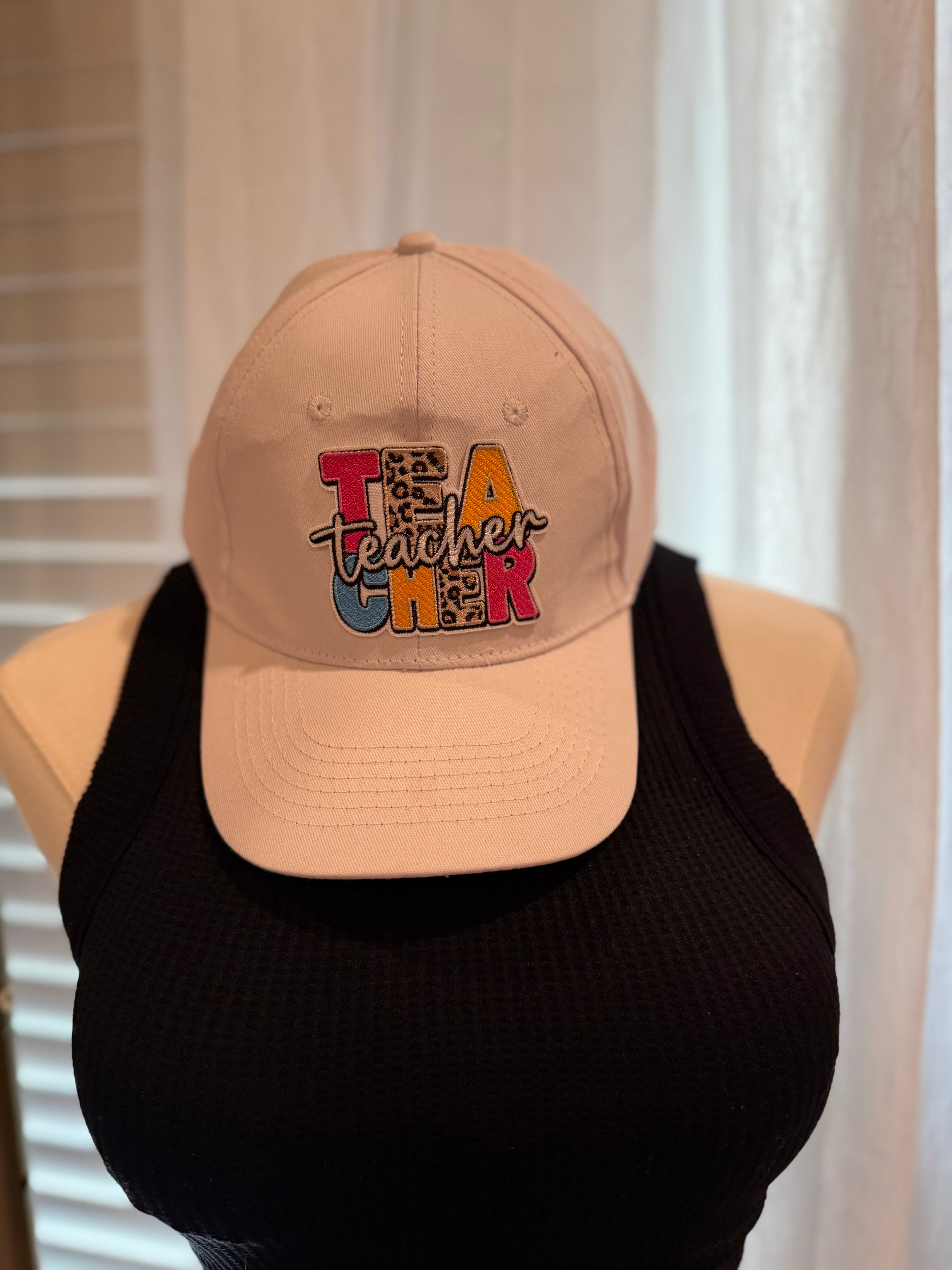 Teacher Canvas Hat