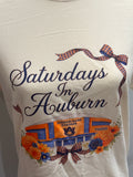 Saturdays in Auburn Graphic Tee