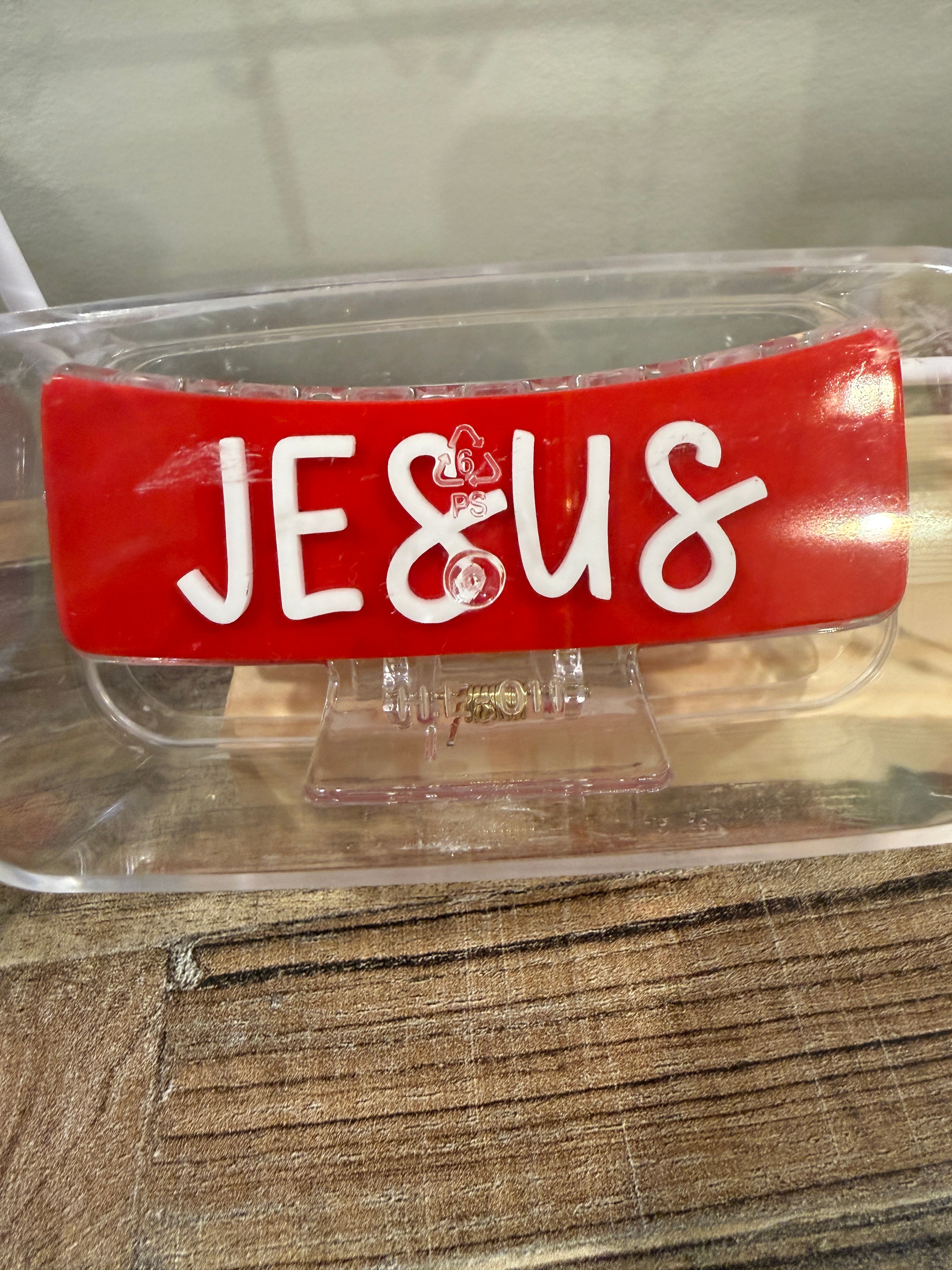 Jesus Claw Clip