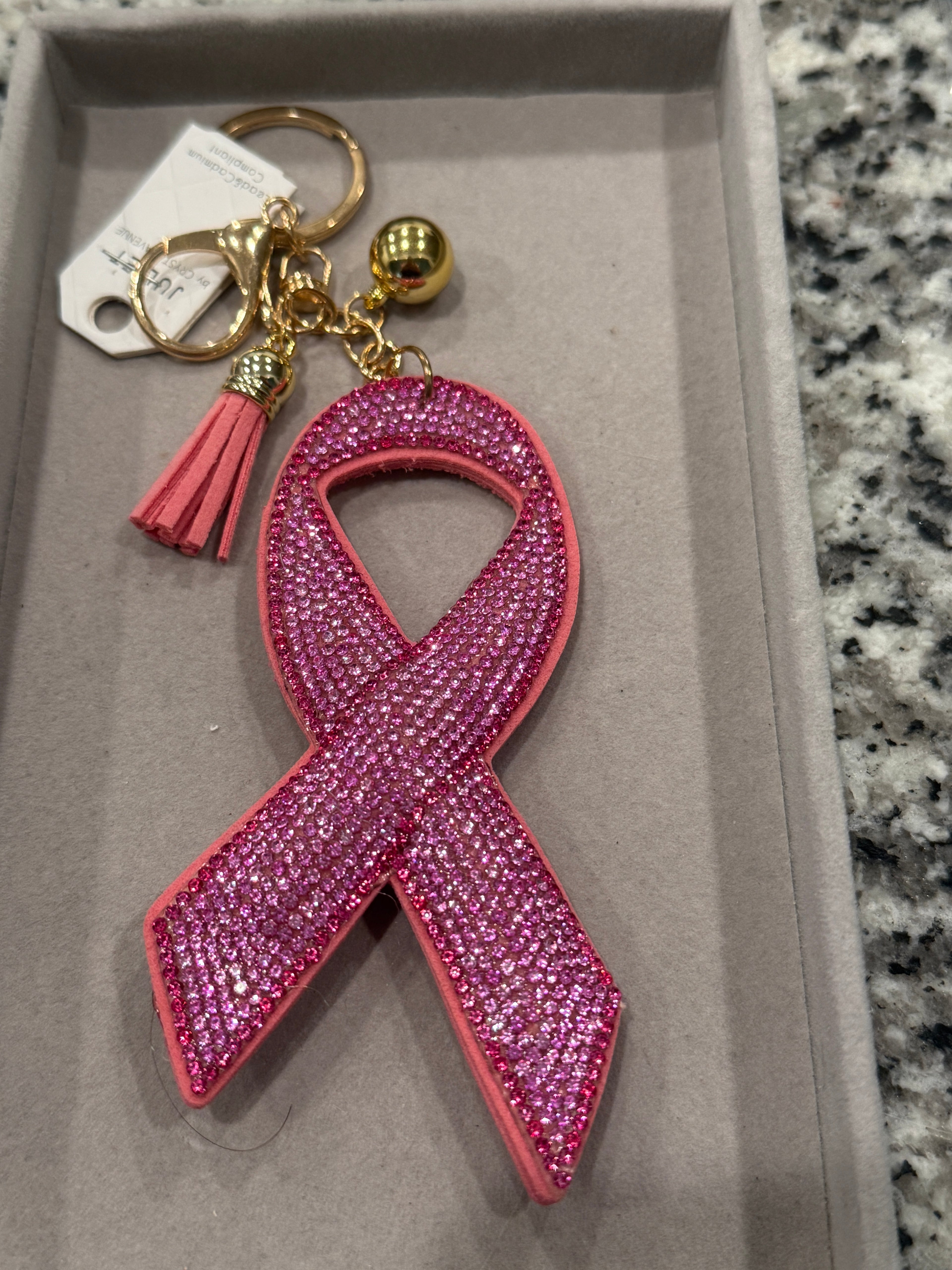 Pink Survivor Bag Charm & Keychain