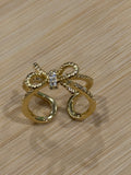 Golden Bow Ring