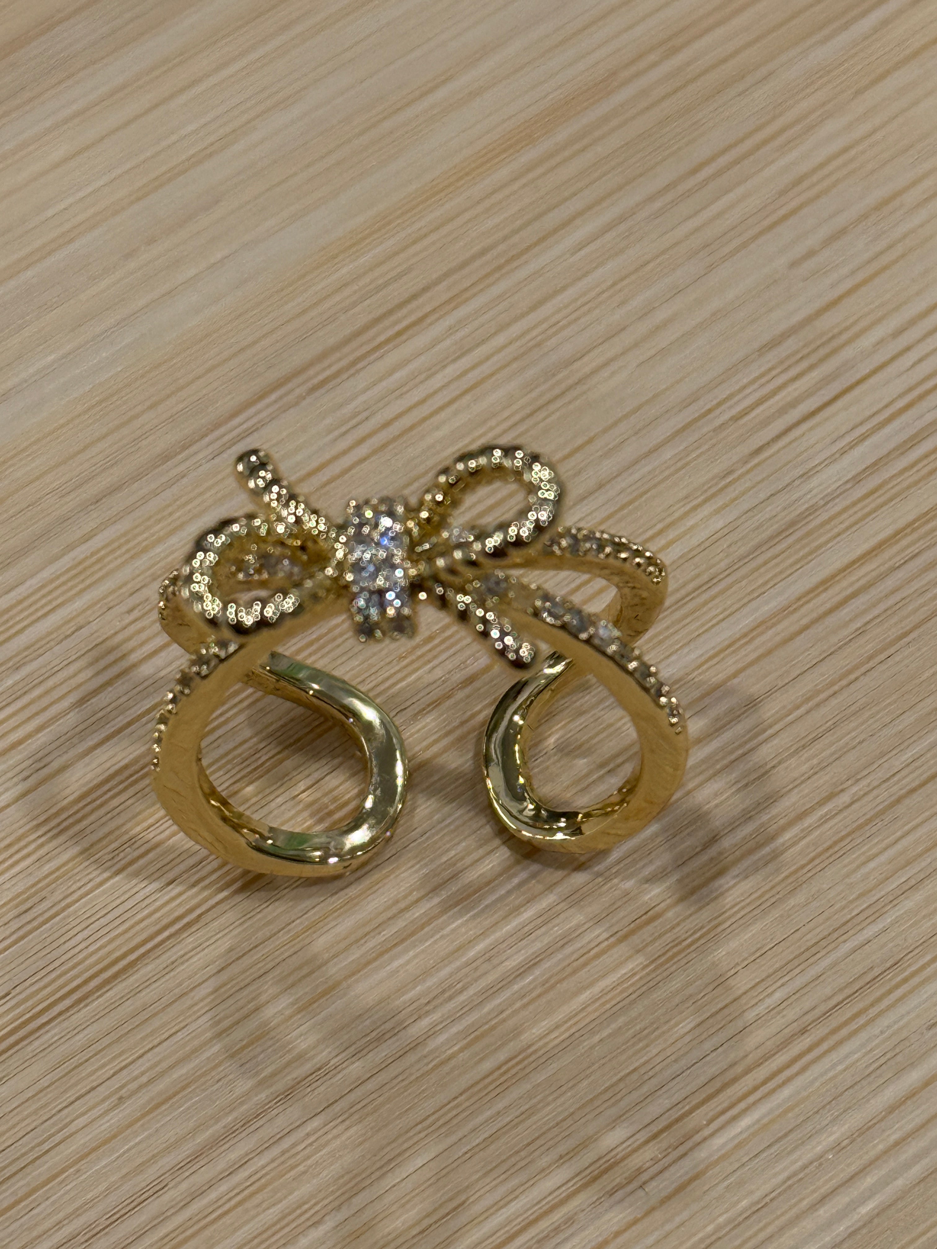 Golden Bow Ring