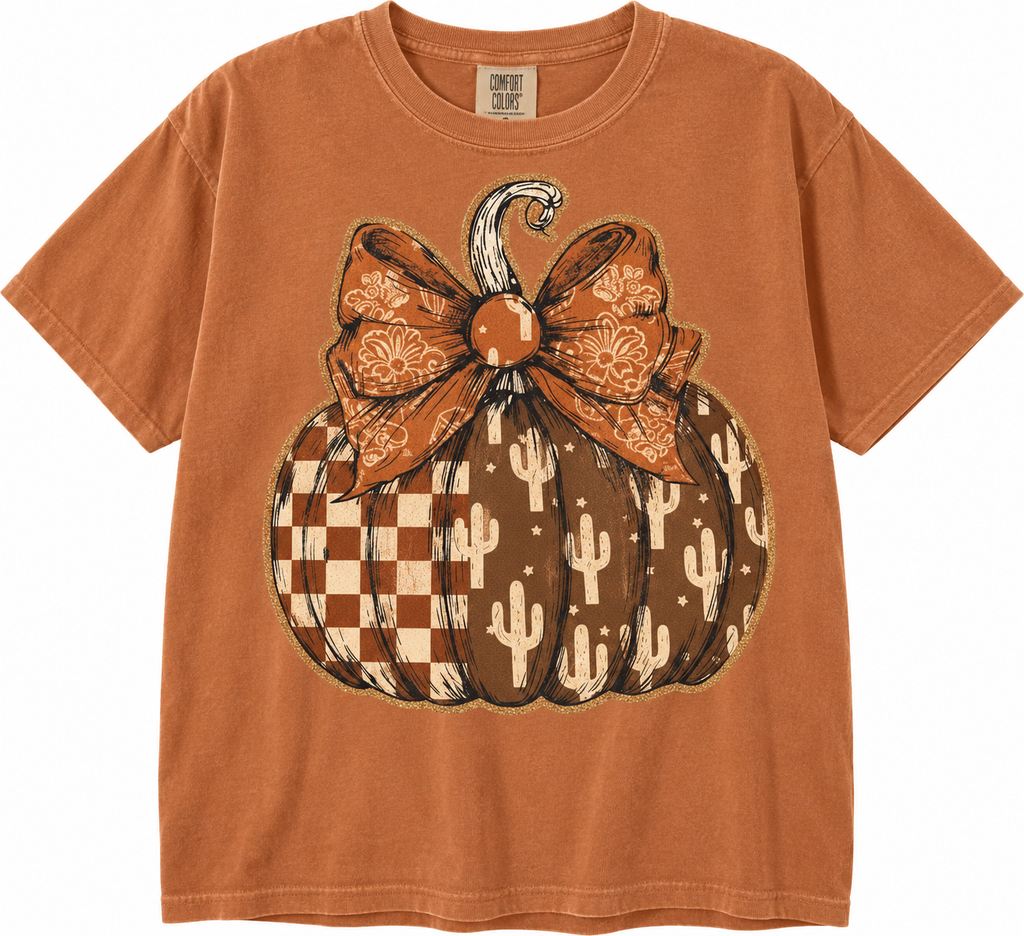 Western Pumpkin Tee