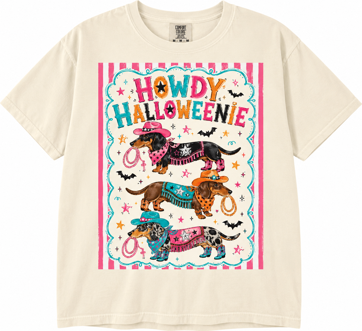 Howdy Halloweenie Graphic Tee