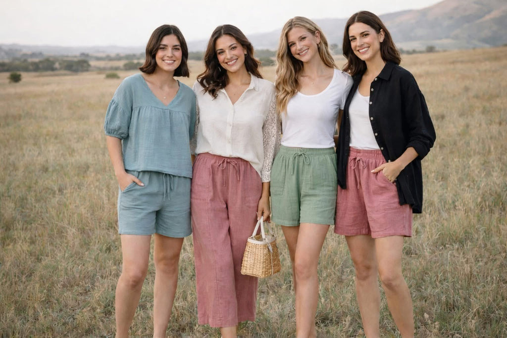 Southern Breeze Gauze Crop Pants