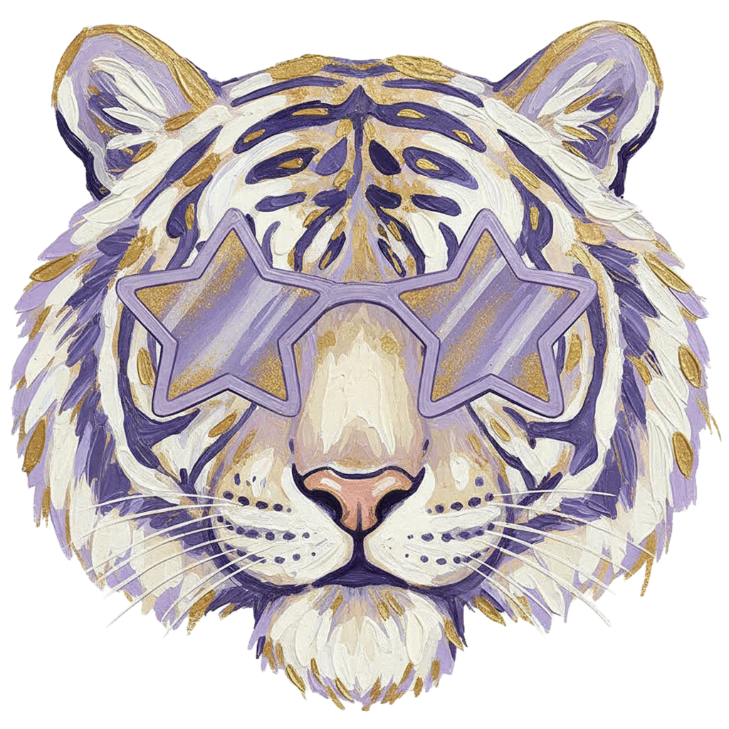 LSU Star Tiger Graphic Tee