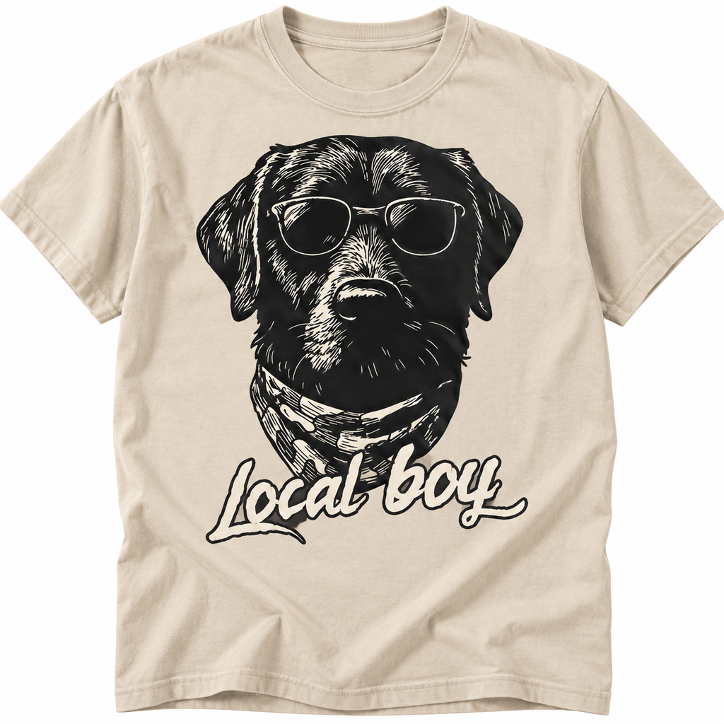 Local Black Lab Graphic Tee