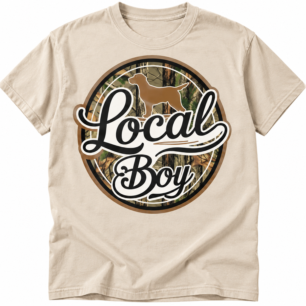 Woodland Camo Badge Tee