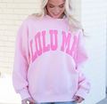 LuLu Mac Light Pink/Pink Puff Sweatshirt
