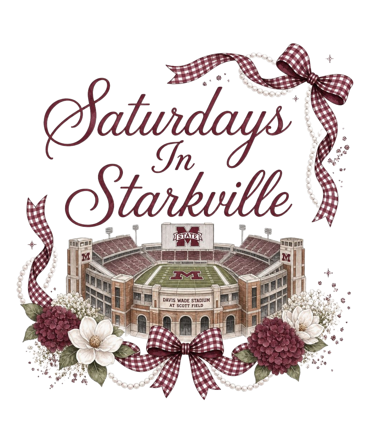 Saturdays in Starkville Graphic Tee