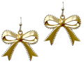 Golden Hour Bow Earrings