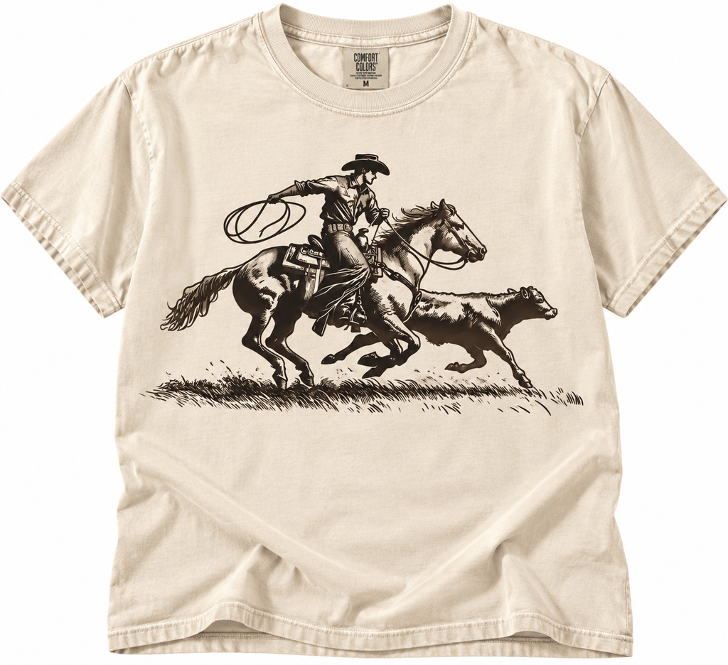 Roping Horse Graphic Tee