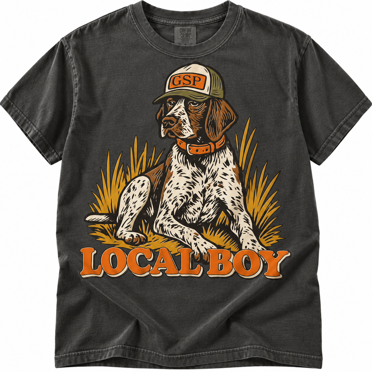 Local Boy Orange GSP Graphic Tee
