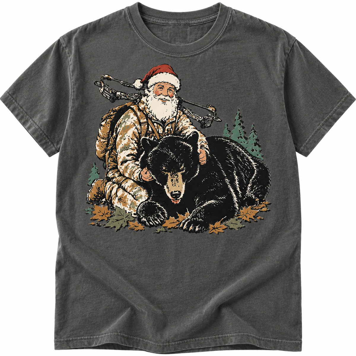 Camo Hunting Santa