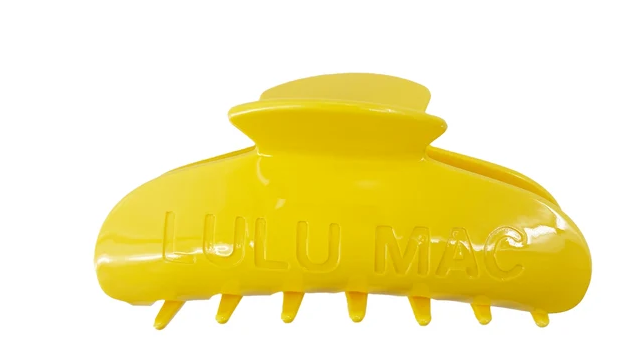 LuLu Mac Yellow Hair Clip