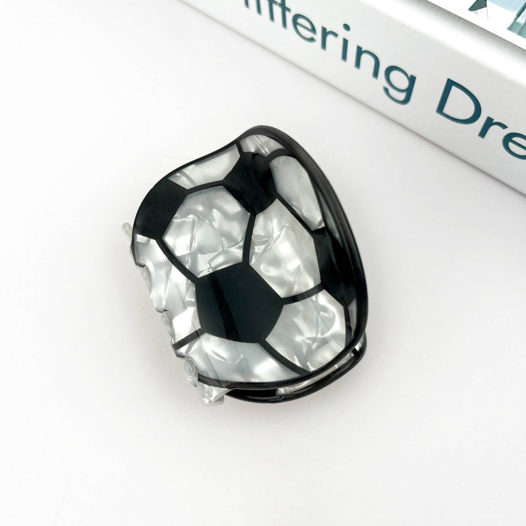 Sports Series Claw Clip, Basketball and Football Hair Clip