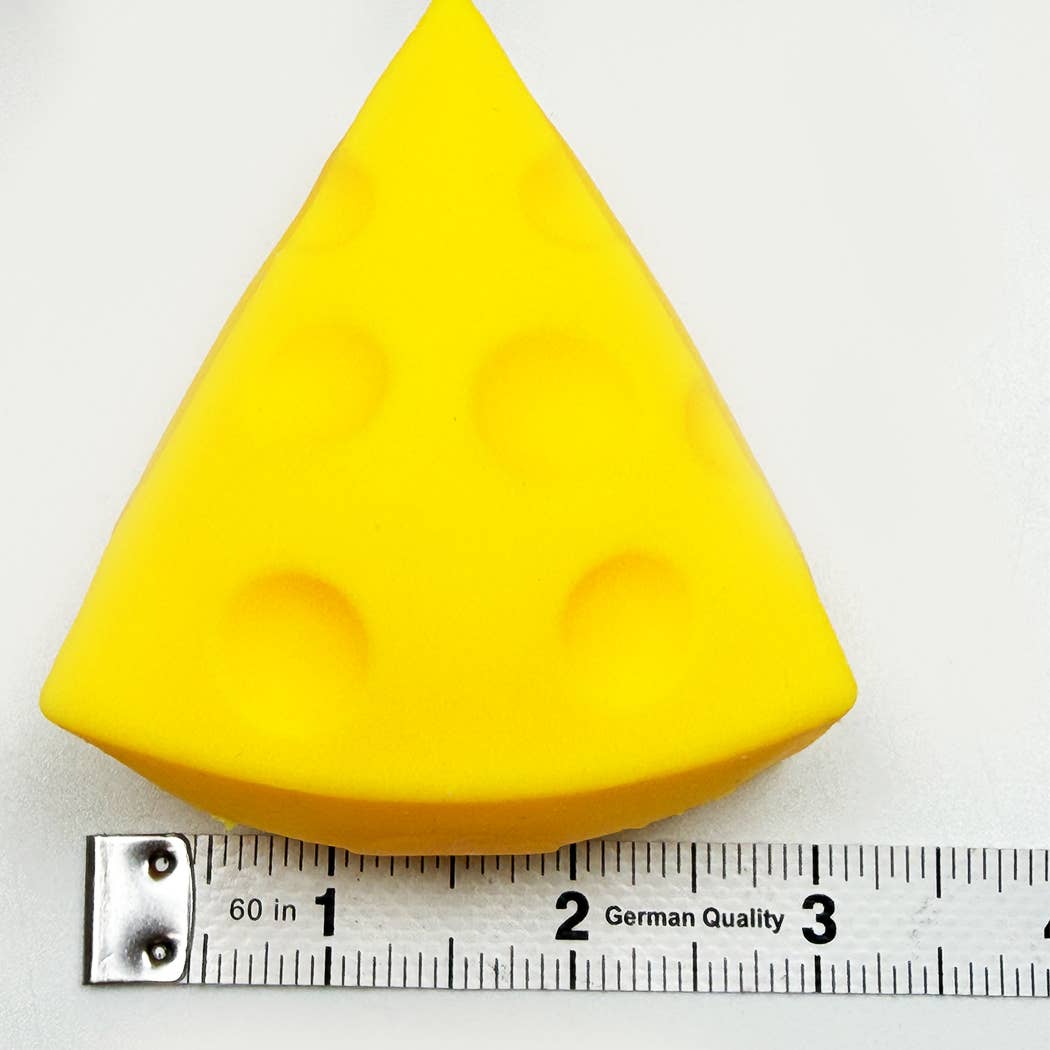 Triangle Shape Cheese Squishy Toy