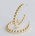 Alora Beaded Hoop Earrings