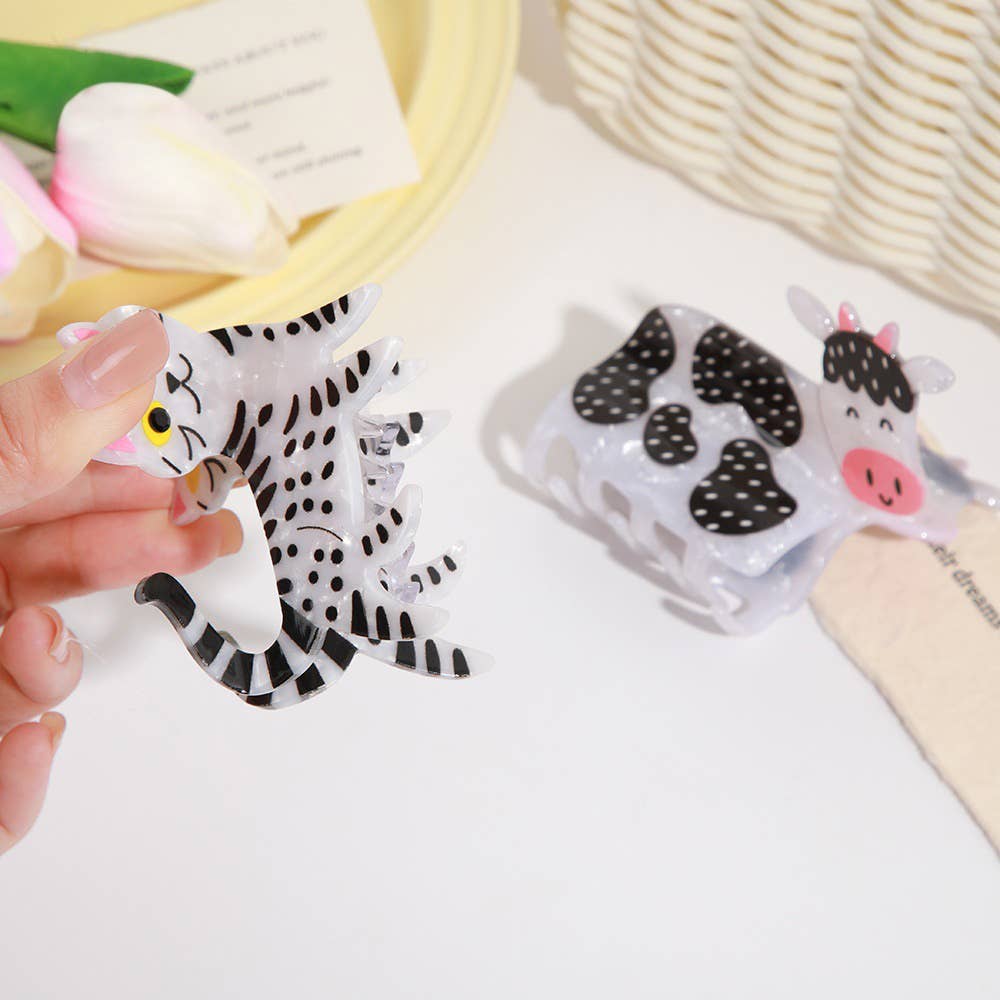 Farm Friends Hair Claw Clip