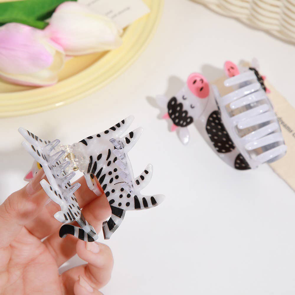 Farm Friends Hair Claw Clip