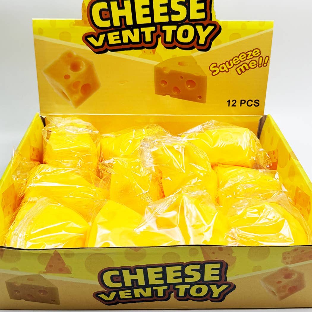 Triangle Shape Cheese Squishy Toy