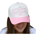 Lulu Mac Boyfriend’s Tab Pink Hat