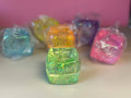 Glitter Cube Squishy Toy