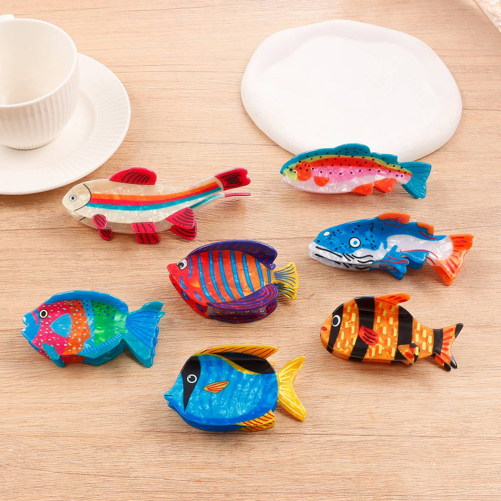 Colorful Fish Hair Clip