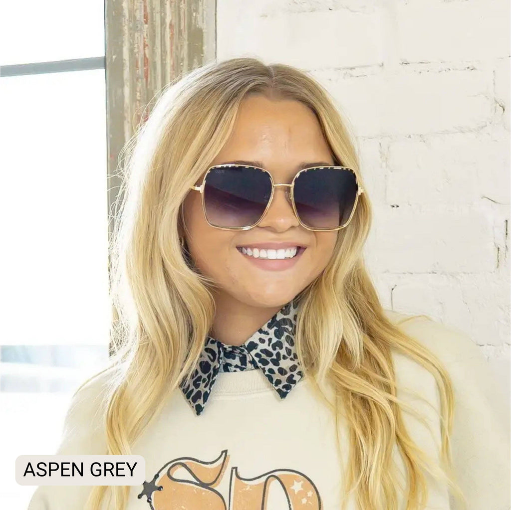 Aspen - Women's Oversized Square Frame Sunglasses