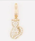 Crystal Cat Charm