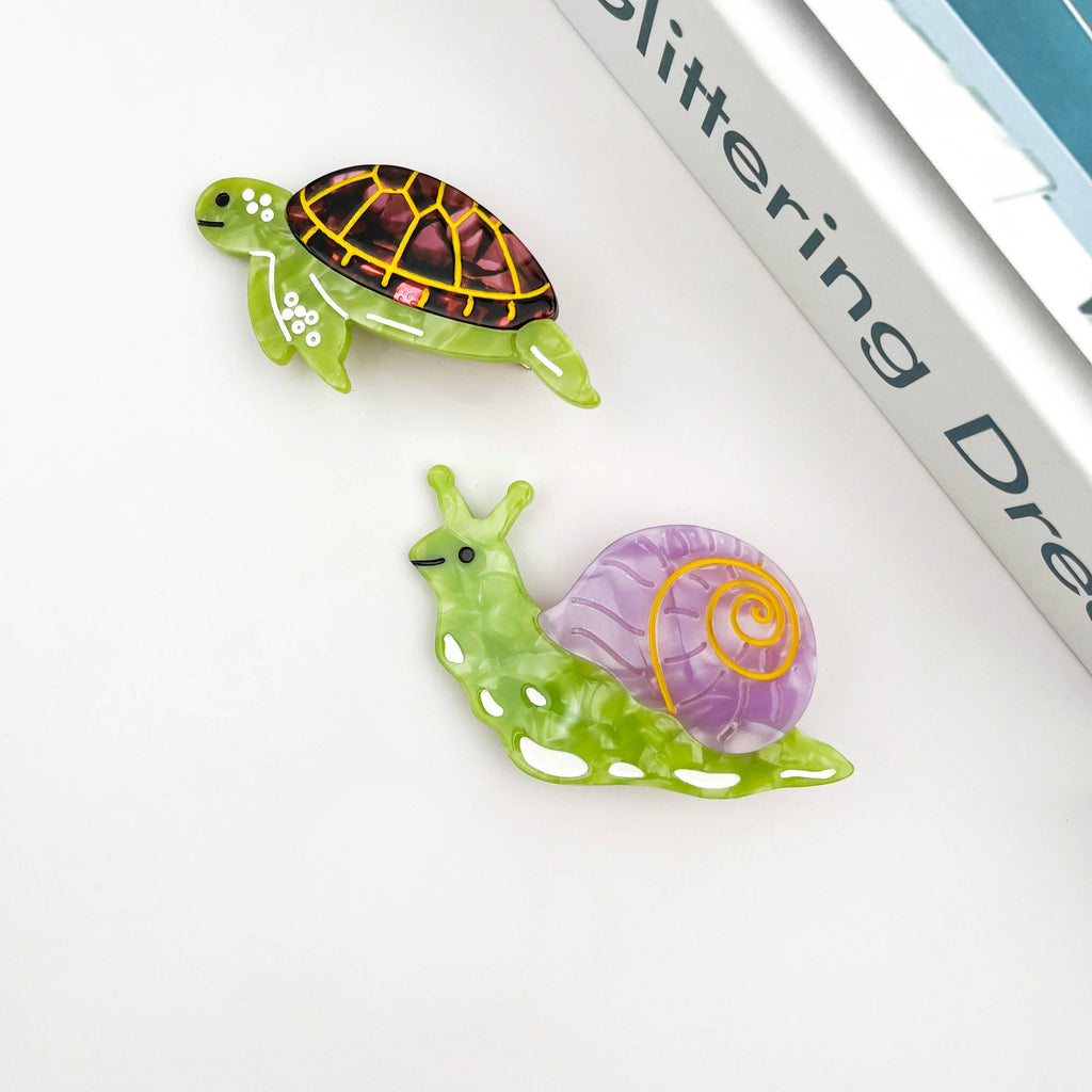 Whimsical Animal Side Hair Clips, Alligator Barrette