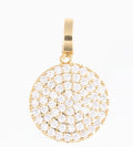 Crystal Coin Charm