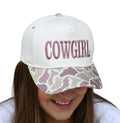 Lulu Mac Cowgirl Light Camo Hat