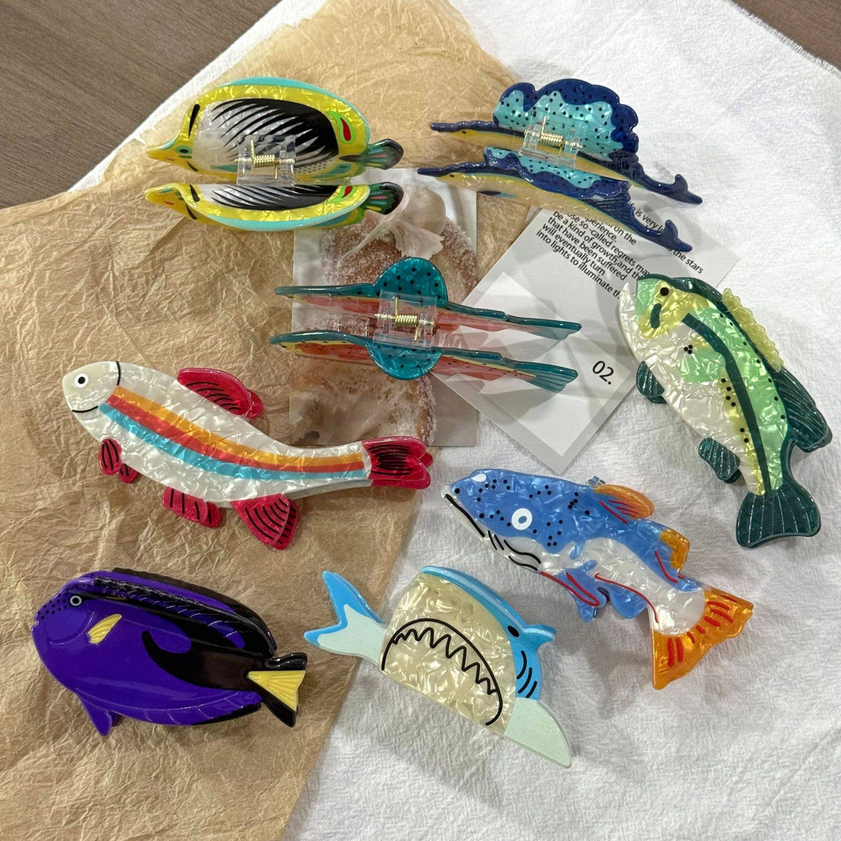 Swordfish Hair Claw Clip