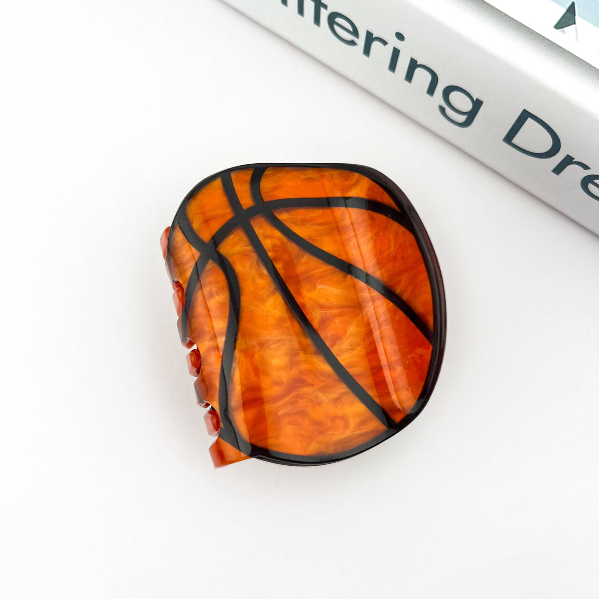 Sports Series Claw Clip, Basketball and Football Hair Clip