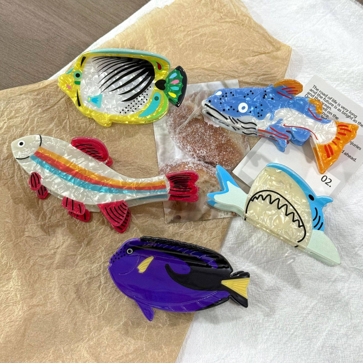 Swordfish Hair Claw Clip