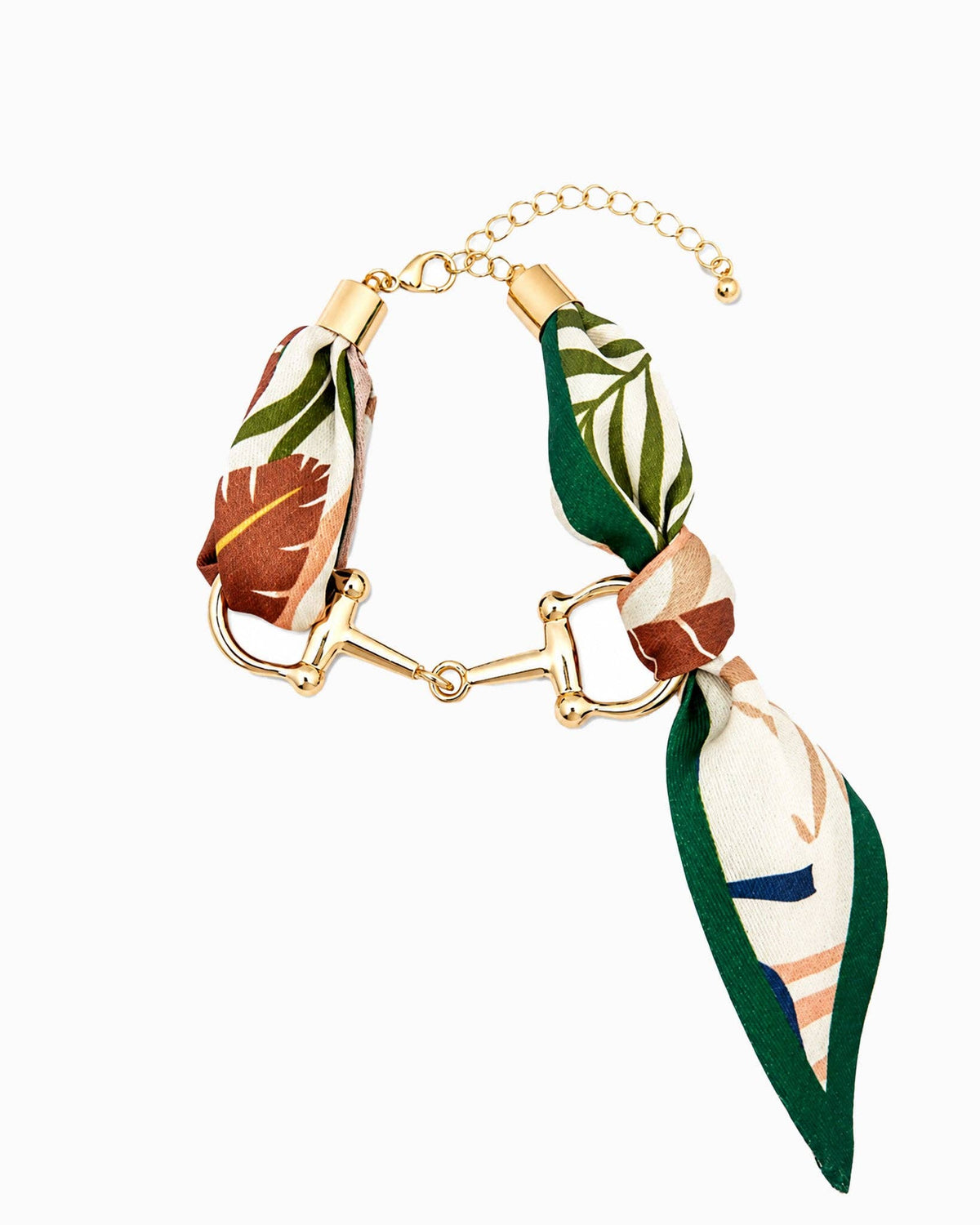 Horsebit Link Scarf Bracelet
