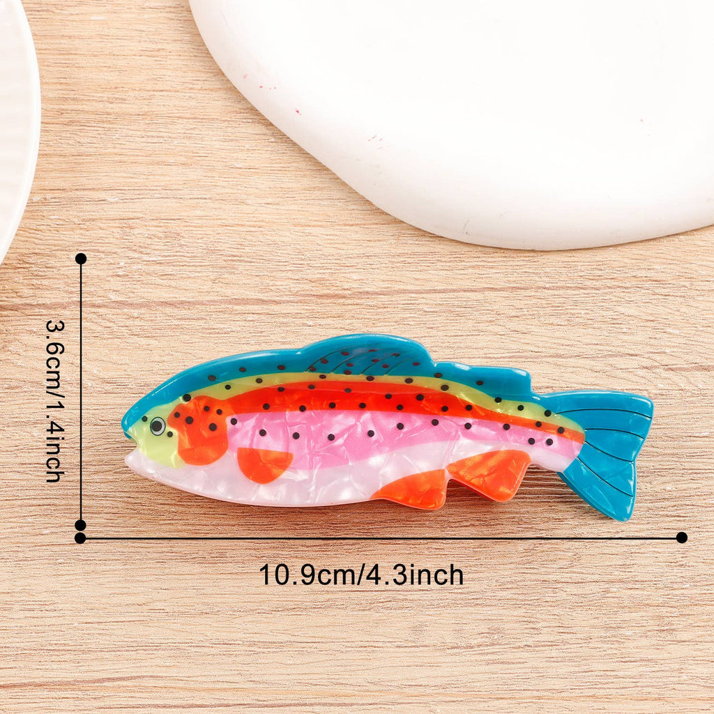 Colorful Fish Hair Clip
