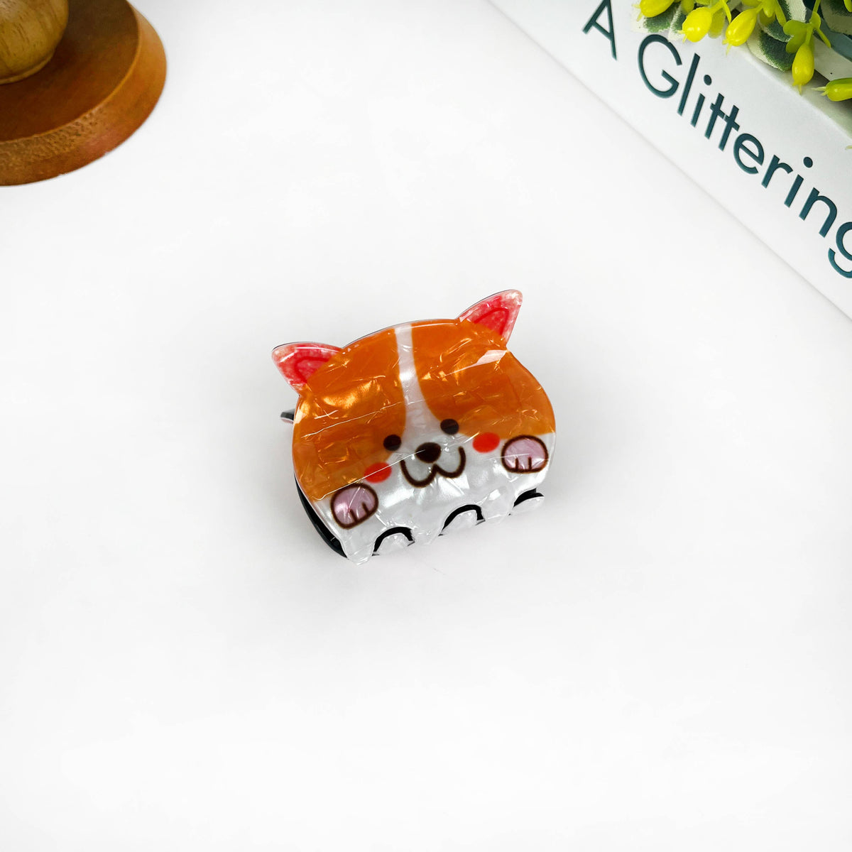 Animal Hair Claw Clip