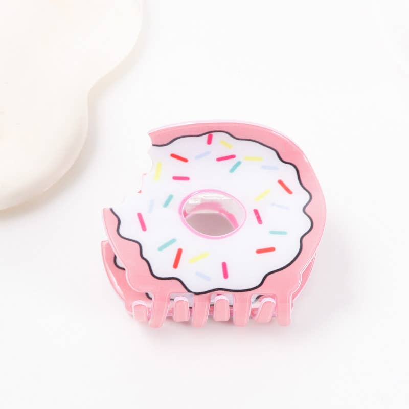 Donut Hair Claw Clip