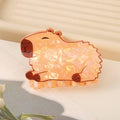 Capybara Hair Claw Clip