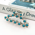 Turquoise Hair Claw Clip