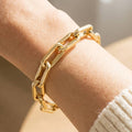 Chunky Paperclip Chain Bracelet