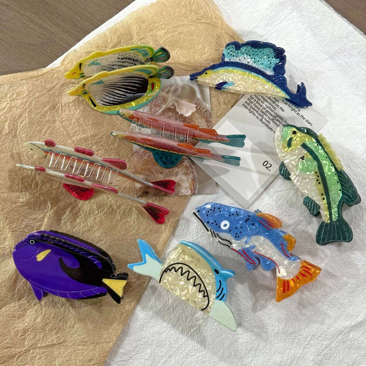 Swordfish Hair Claw Clip