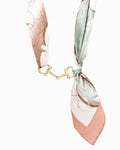 Horse Bit Silk Scarf Choker Necklace