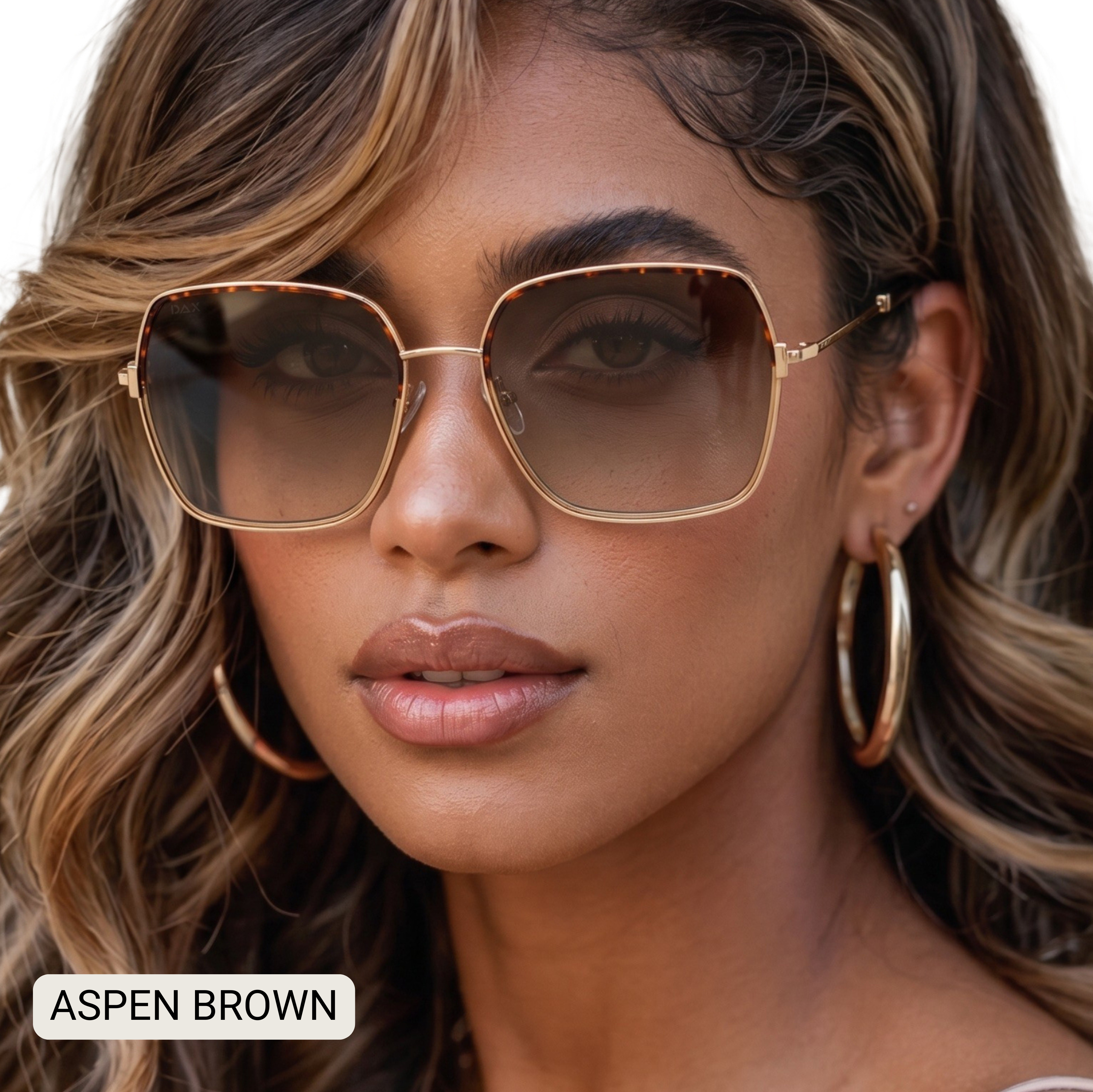Aspen - Women's Oversized Square Frame Sunglasses
