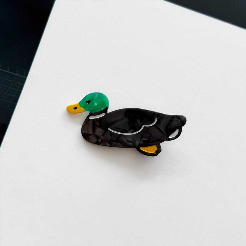 Mallard Duck Hair Clip
